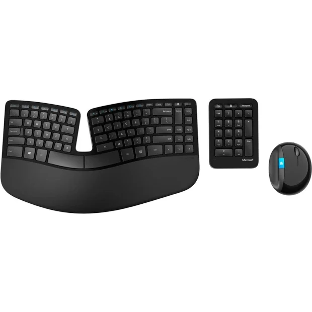 Комплект клавиатура + мышь Microsoft Sculpt Ergonomic Desktop (L5V-00017)